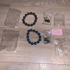NWT Garold C Miller set of matching bracelets & earrings